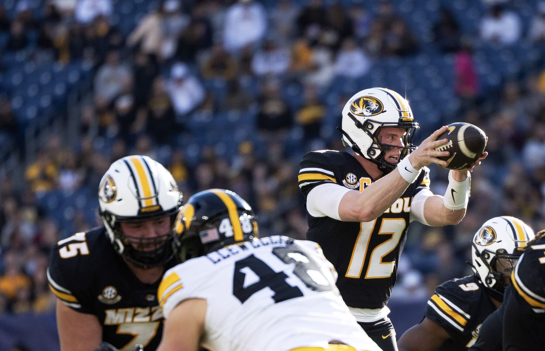 Mizzou takes on Iowa for the TransPerfect Music City Bowl